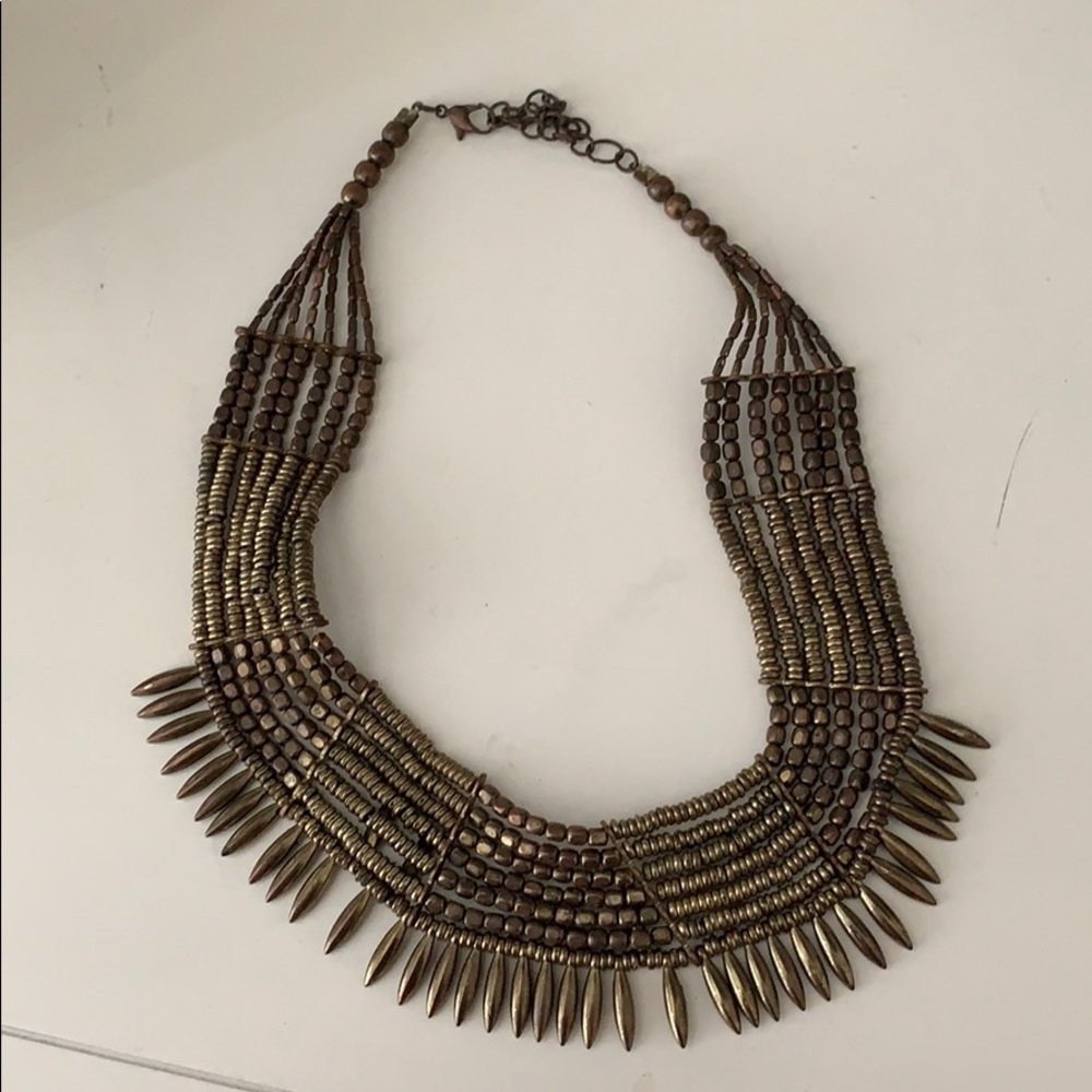 Statement piece Gold necklace